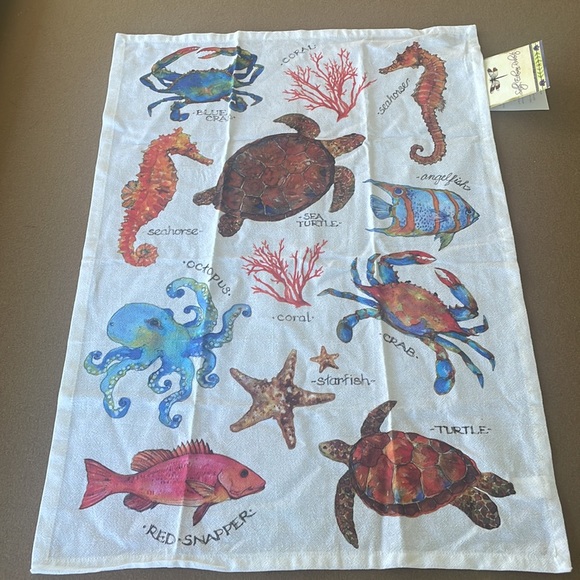 NWT Sally Eckman Roberts Dish Towel - Picture 3 of 9